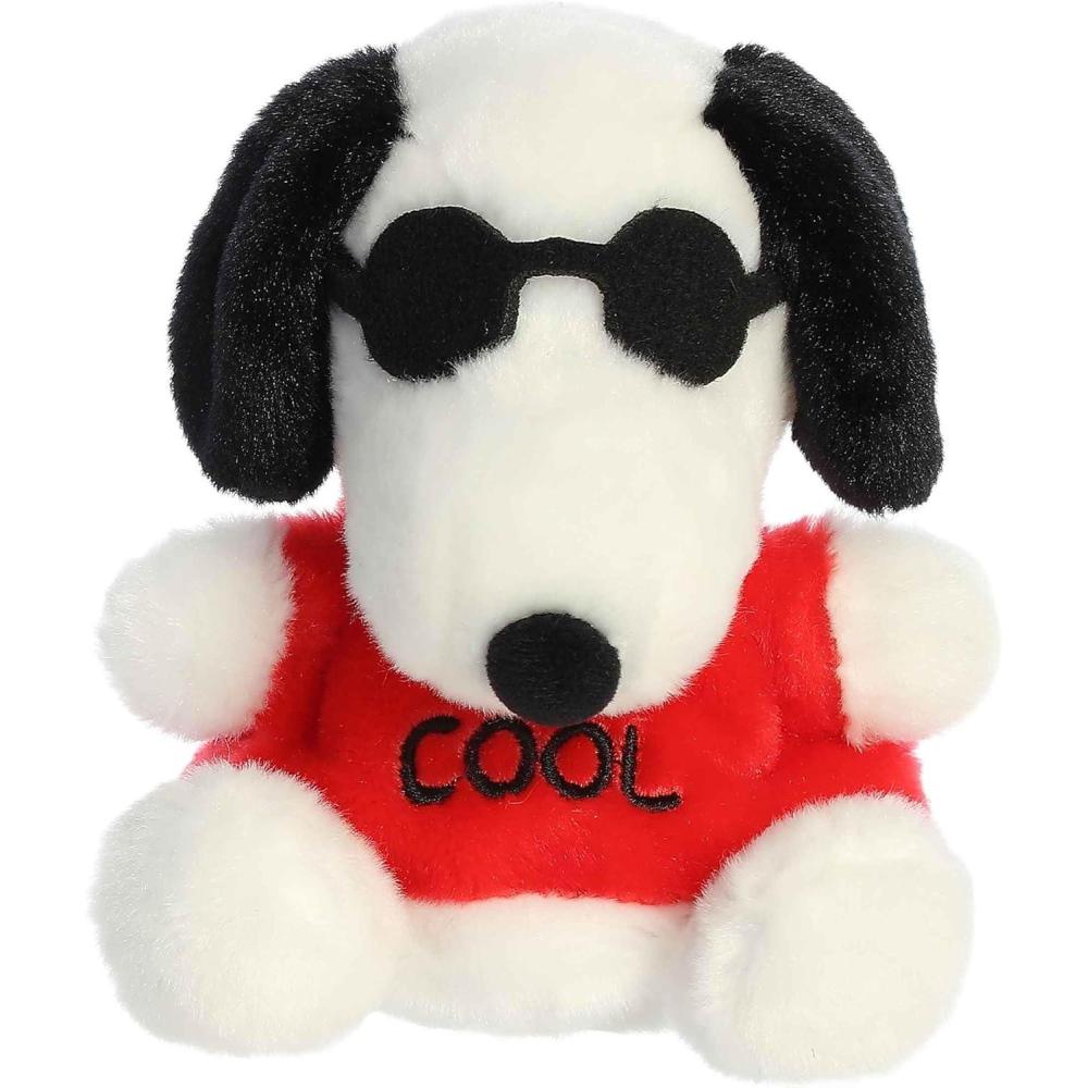 image:imageAurora Adorable Peanuts Palm Pals Joe Cool Stuffed Animal  Officially Licensed Toys for All Snoopy Fans  Nostalgic Gift for Adults and Birthday Celebrations  White 5 Inches