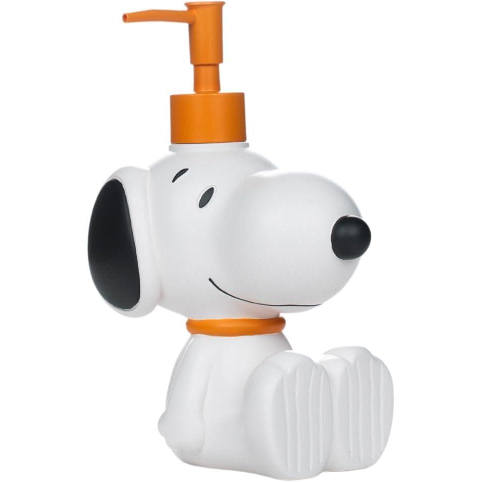 image:imageCollectibles Peanuts Snoopy SoapLotionHand Sanitizer Resin Pump Dispenser 1001 Ounces Officially Licensed Product by FrancoSnoopy Harvest Pump Dispenser