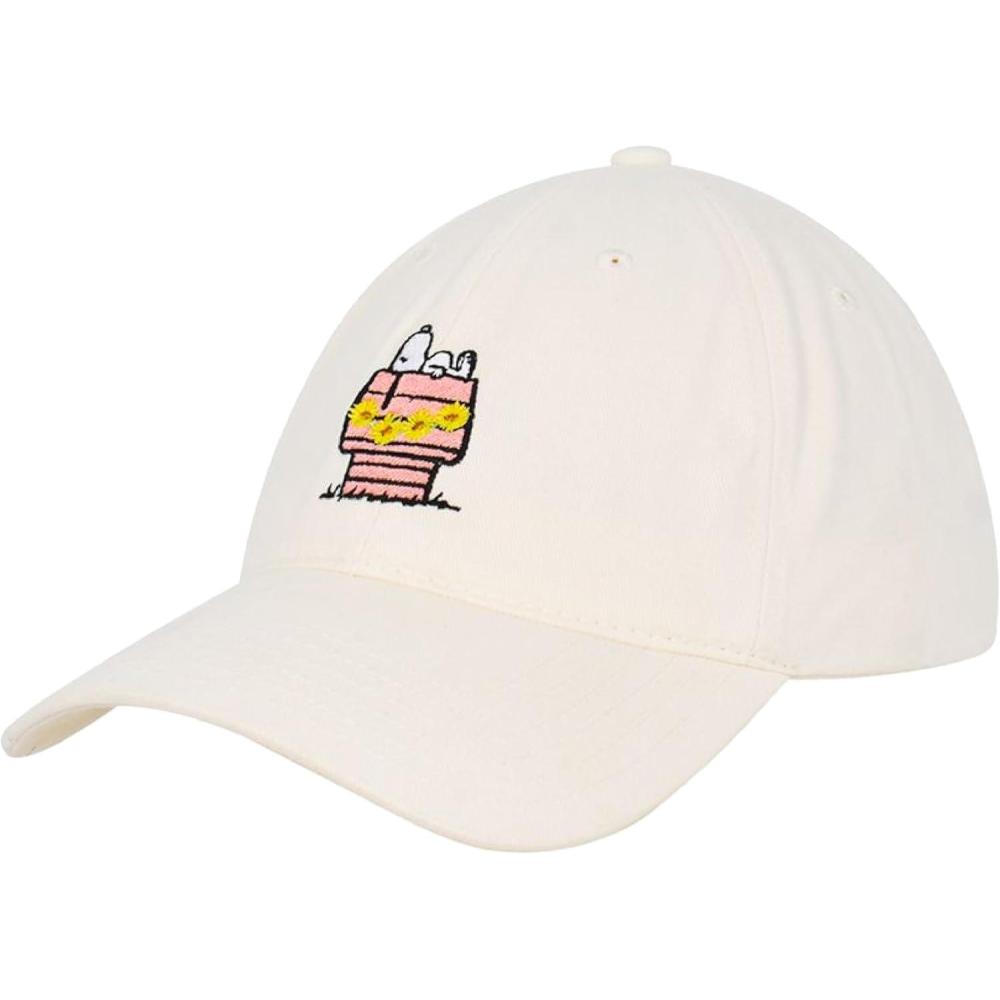 image:imageConcept One UnisexAdult Peanuts Snoopy Dad Hat Adult Baseball Cap with Curved BrimKhaki