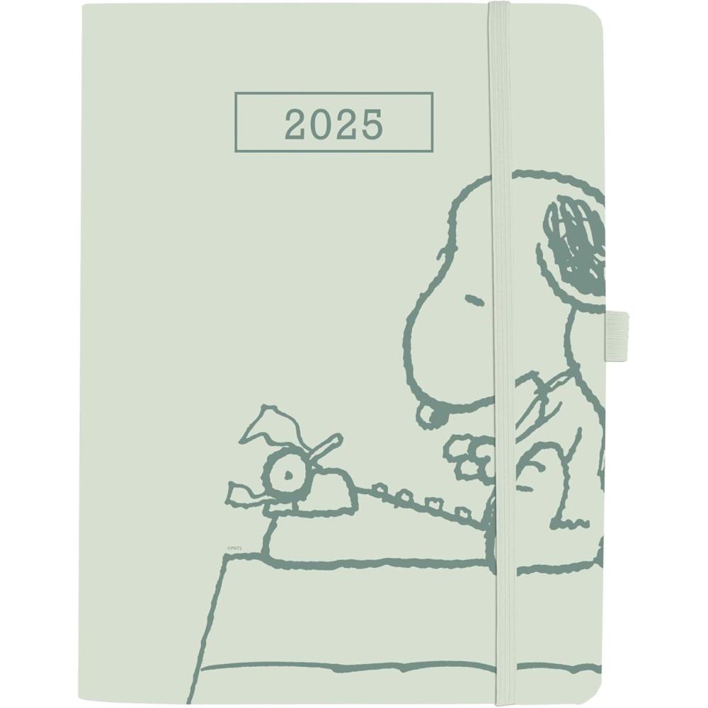 image:imageGraphique 2026 Apollo Business Planner  18 Month Organizer July 2025  Dec 2026  Weekly amp Monthly Spreads  ToDo List amp Note Pages  Pen Loop  Vegan Leather  Sage Peanuts Typewriter  6 x 8Sage Peanuts Typewriter