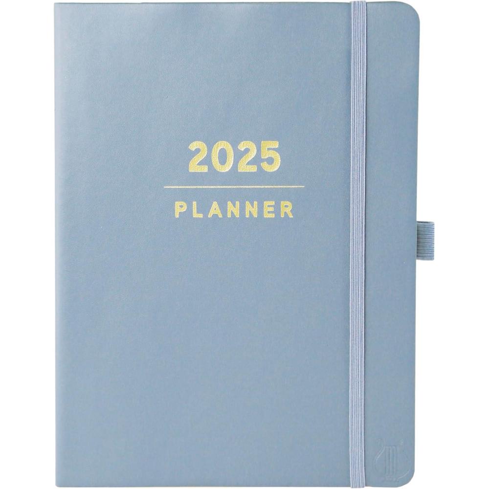 image:imageGraphique 2026 Apollo Business Planner  18 Month Organizer July 2025  Dec 2026  Weekly amp Monthly Spreads  ToDo List amp Note Pages  Pen Loop  Vegan Leather  Sage Peanuts Typewriter  6 x 8Classic Blue