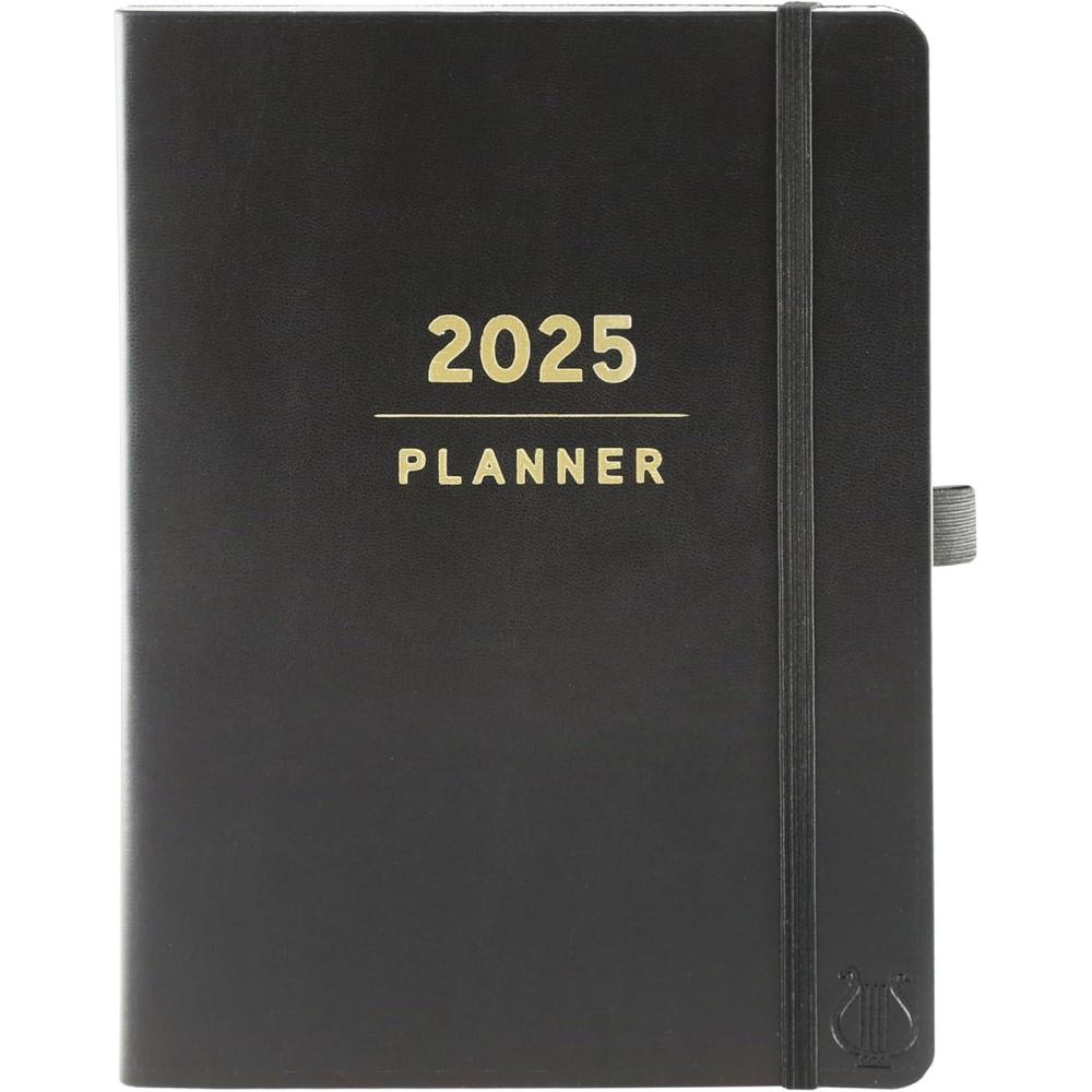 image:imageGraphique 2026 Apollo Business Planner  18 Month Organizer July 2025  Dec 2026  Weekly amp Monthly Spreads  ToDo List amp Note Pages  Pen Loop  Vegan Leather  Sage Peanuts Typewriter  6 x 8Classic Black