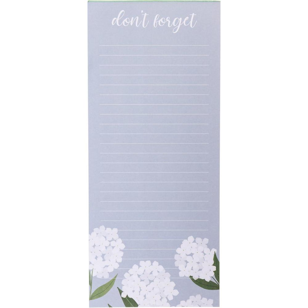 image:imageGraphique Magnetic Notepad  Peanuts Gang Grocery and Shopping List  Fun Decorative ToDo List  Perfect House Warming Gifts  100 Tear off Sheets 4 x 925 x 5White Hydrangeas