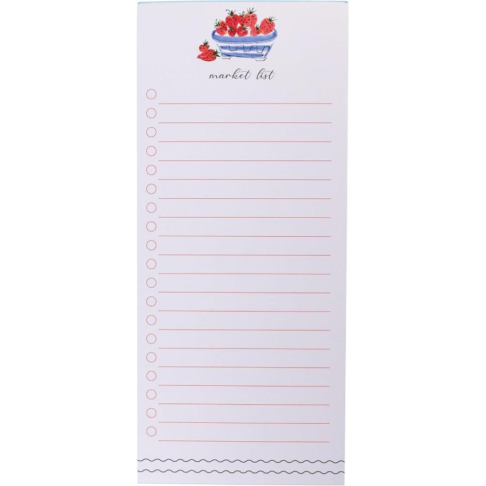 image:imageGraphique Magnetic Notepad  Peanuts Gang Grocery and Shopping List  Fun Decorative ToDo List  Perfect House Warming Gifts  100 Tear off Sheets 4 x 925 x 5Berries