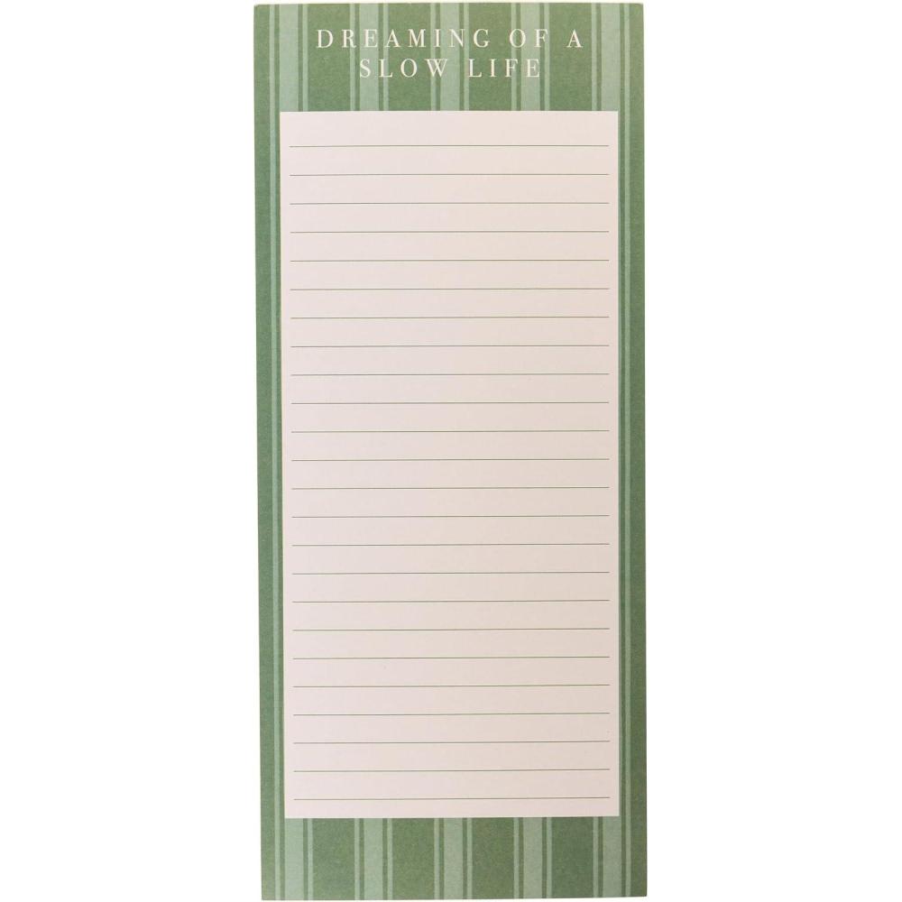 image:imageGraphique Magnetic Notepad  Peanuts Gang Grocery and Shopping List  Fun Decorative ToDo List  Perfect House Warming Gifts  100 Tear off Sheets 4 x 925 x 5Cottage Stripe