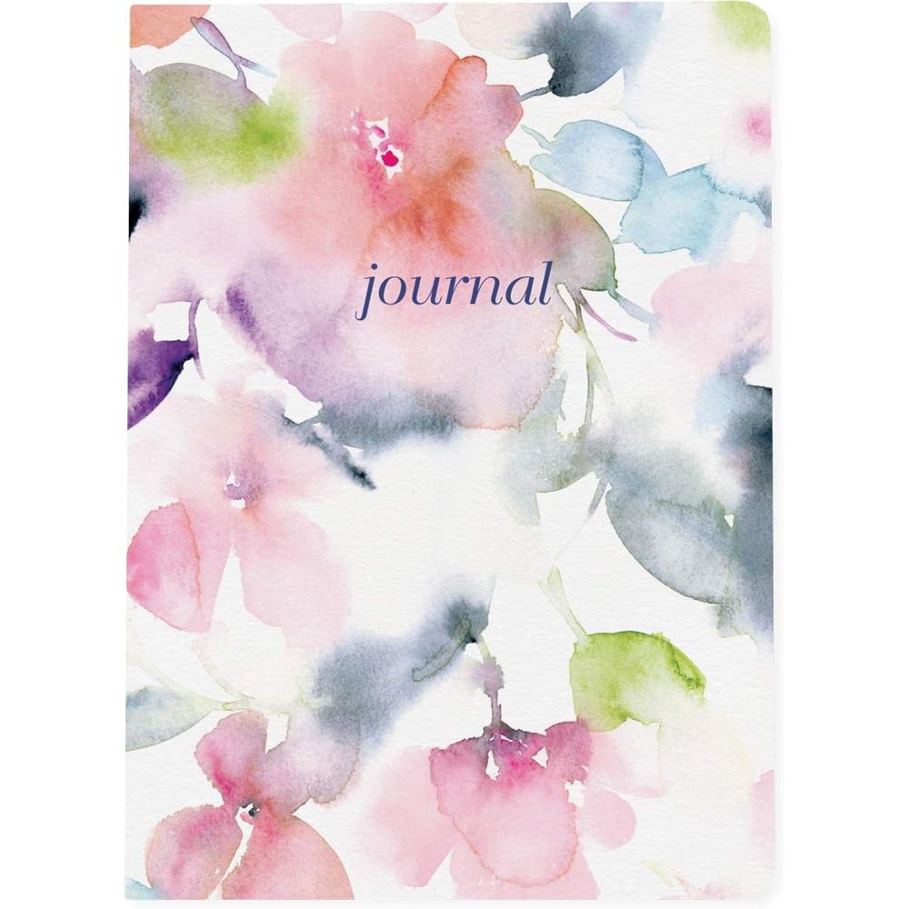 image:imageGraphique Soft Cover Journal Peanuts Typewriter Design  200 Ruled Pages Cute Snoopy Design on Cover 6 x 825 x 5  Durable Notebook for Notes Lists Recipes and MoreFloral
