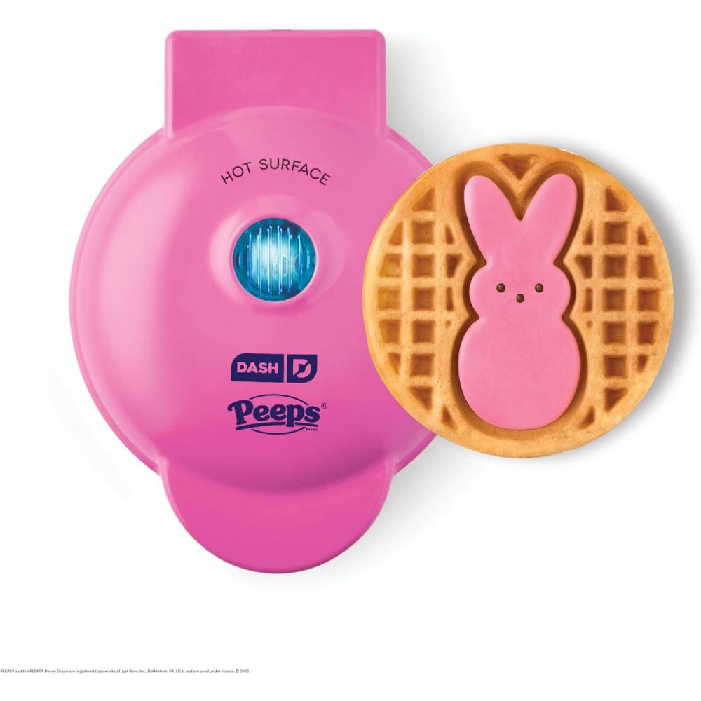 image:imagePeanuts x Dash Mini Waffle MakerPink Bunny