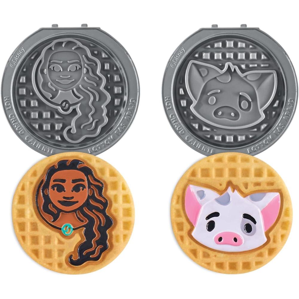 image:imagePeanuts x Dash MultiMaker Mini 2pc Plate Pack Snoopy with Heart amp Charlie Brown with HeartMoana and Pua