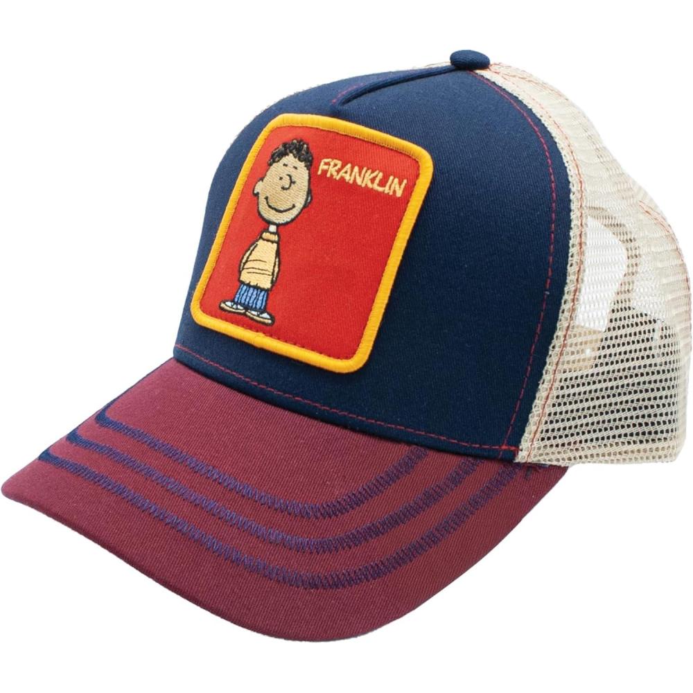 image:imagePeter Grimm Peanuts Cartoon Collection Trucker Hat  Adjustable Baseball CapFranklin
