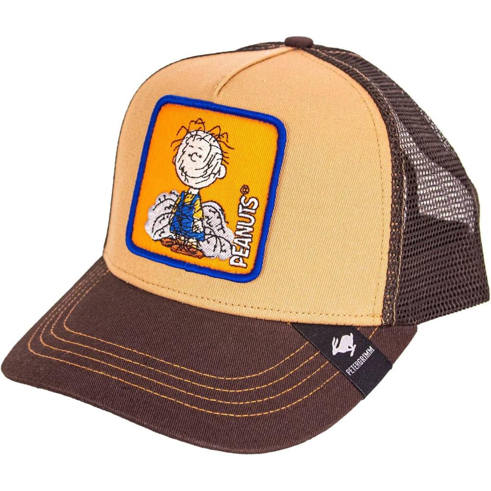 image:imagePeter Grimm Peanuts Cartoon Collection Trucker Hat  Adjustable Baseball CapPig Pen