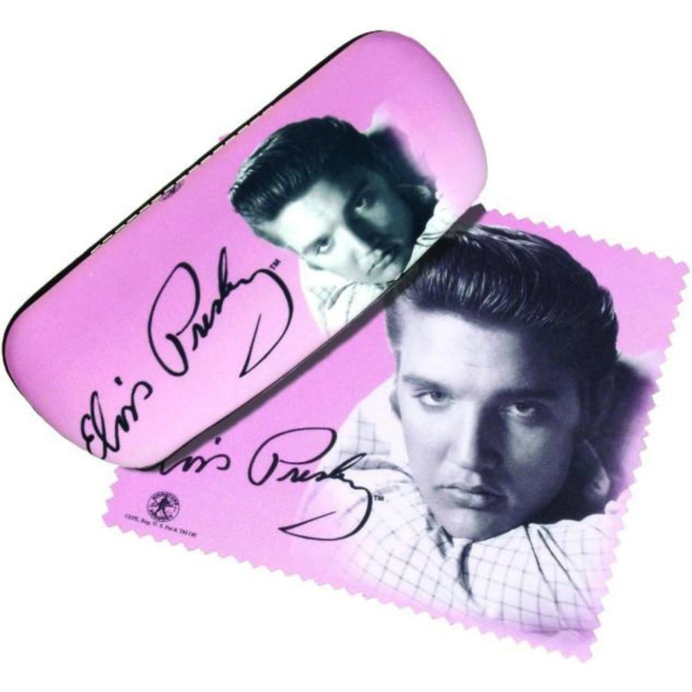 image:imageSpoontiques Peanuts Eyeglass CaseElvis Pink