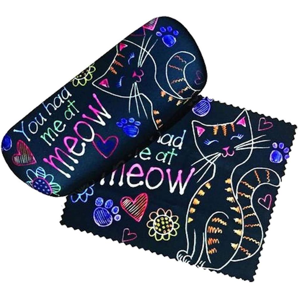 image:imageSpoontiques Peanuts Eyeglass CaseYou Had Me at Meow