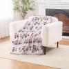 Peanuts Laughing Robe Lilac