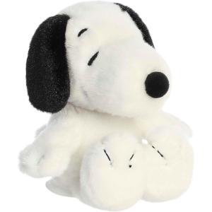 Aurora® Adorable Peanuts® Shoulderkins™ Snoopy Stuffed Animal – Officially Licensed Toys for All Snoopy Fans – Nostalgic Gift for Adults and Birthday Celebrations – White 4.5 Inches