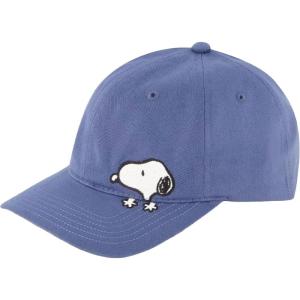 Concept One Unisex-Adult Peanuts Snoopy Dad Hat, Adult Baseball Cap with Curved Brim(Blue)