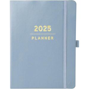 Graphique 2026 Apollo Business Planner | 18 Month Organizer, July 2025 – Dec. 2026 | Weekly & Monthly Spreads | To-Do List & Note Pages | Pen Loop | Vegan Leather | Sage Peanuts Typewriter | 6” x 8”(Classic Blue)