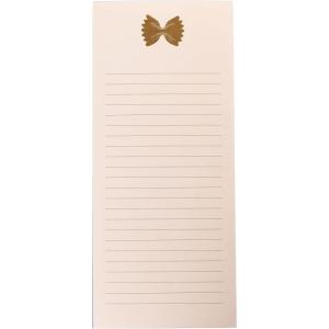 Graphique Magnetic Notepad – Peanuts Gang Grocery and Shopping List – Fun Decorative To-Do List – Perfect House Warming Gifts – 100 Tear off Sheets (4″ x 9.25″ x .5″)(Macaroni Bowtie)