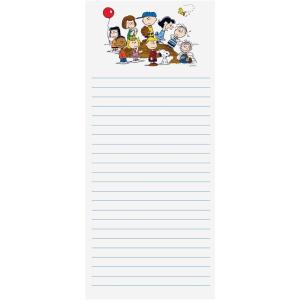 Graphique Magnetic Notepad – Peanuts Gang Grocery and Shopping List – Fun Decorative To-Do List – Perfect House Warming Gifts – 100 Tear off Sheets (4″ x 9.25″ x .5″)(Peanuts Gang Baseball)