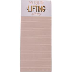 Graphique Magnetic Notepad – Peanuts Gang Grocery and Shopping List – Fun Decorative To-Do List – Perfect House Warming Gifts – 100 Tear off Sheets (4″ x 9.25″ x .5″)(We Rise)