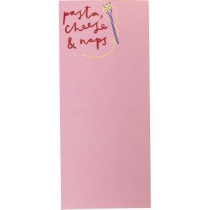 Graphique Magnetic Notepad – Peanuts Gang Grocery and Shopping List – Fun Decorative To-Do List – Perfect House Warming Gifts – 100 Tear off Sheets (4″ x 9.25″ x .5″)(Pasta & Naps)