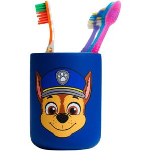 Peanuts Snoopy Toothbrush Holder – Makeup Brushes/Pens Tumbler, (Officially Licensed Product) by Franco Collectibles(Blue – Paw Patrol Chase)