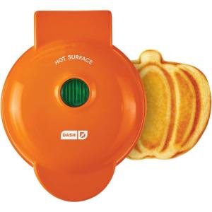 Peanuts x Dash Mini Waffle Maker(Orange Pumpkin)