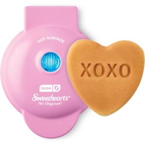Peanuts x Dash Mini Waffle Maker(XOXO (Pink))