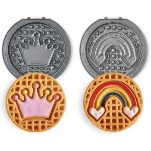 Peanuts x Dash MultiMaker® Mini 2pc Plate Pack (Snoopy with Heart & Charlie Brown with Heart)(Crown & Rainbow)