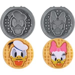 Peanuts x Dash MultiMaker® Mini 2pc Plate Pack (Snoopy with Heart & Charlie Brown with Heart)(Donald and Daisy)