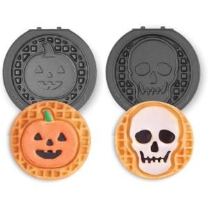 Peanuts x Dash MultiMaker® Mini 2pc Plate Pack (Snoopy with Heart & Charlie Brown with Heart)(Skull & Jack-O-Lantern)