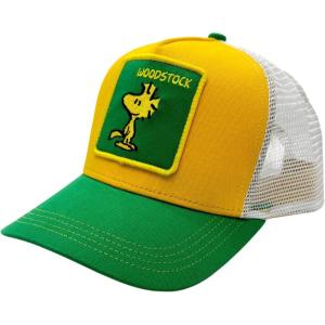 Peter Grimm Peanuts Cartoon Collection Trucker Hat – Adjustable Baseball Cap(Woodstock)