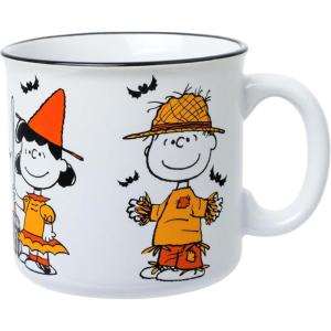 Silver Buffalo Peanuts Snoopy and Woodstock Get Cozy Ceramic Camper Mug, 20 Ounces(Peanuts Halloween Costumes (Camper))