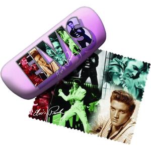 Spoontiques Peanuts Eyeglass Case(Elvis Collage)