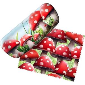 Spoontiques Peanuts Eyeglass Case(Mushroom)