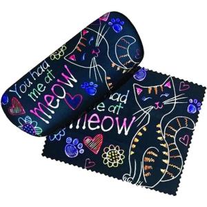 Spoontiques Peanuts Eyeglass Case(You Had Me at Meow)