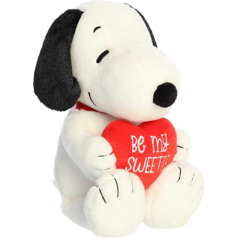 image:imageAurora Adorable Peanuts Snoopy Be My Sweetie Stuffed Animal  Officially Licensed Toys for All Snoopy Fans  Nostalgic Gift for Adults and Birthday Celebrations  White 85 Inches