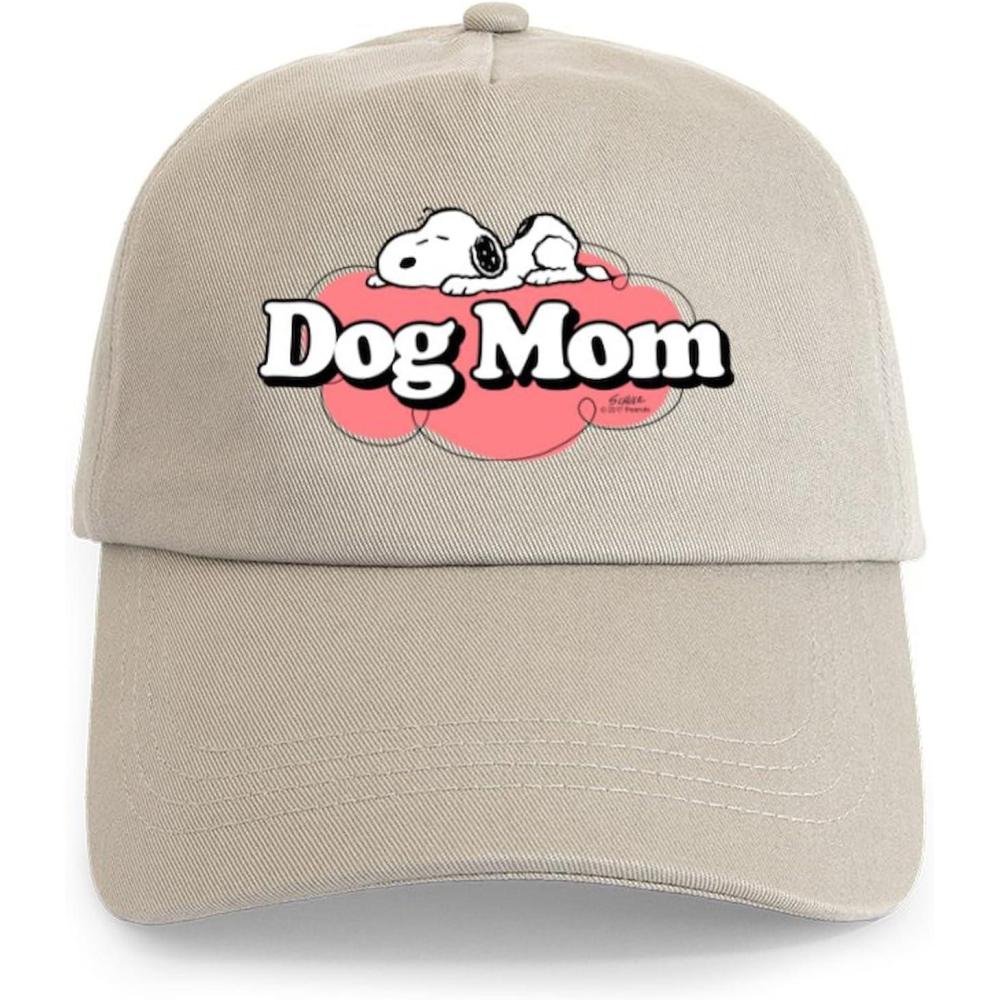 image:imageCafePress Snoopy Dog Mom Adjustable Baseball CapKhaki