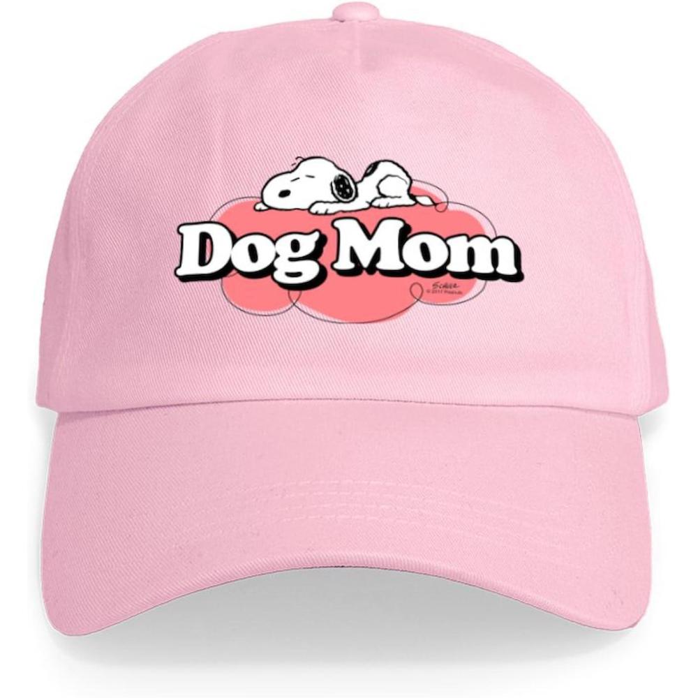 image:imageCafePress Snoopy Dog Mom Adjustable Baseball CapPink