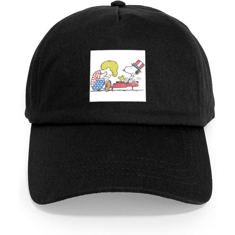 image:imageCafePress Snoopy and Woodstock Mummies Adjustable Baseball CapBlack  Snoopy Vintage Schroeder Cap