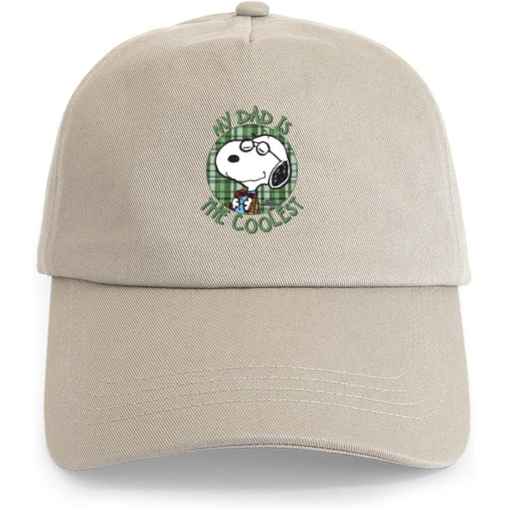 image:imageCafePress Snoopy and Woodstock Mummies Adjustable Baseball CapKhaki  My Dad is the Coolest Cap