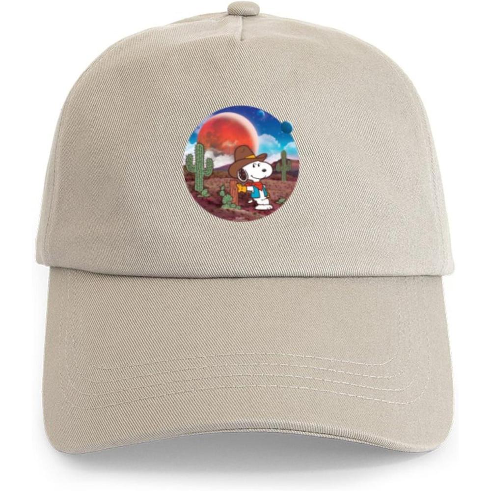 image:imageCafePress Snoopy and Woodstock Mummies Adjustable Baseball CapKhaki  Snoopy Space Cowboy
