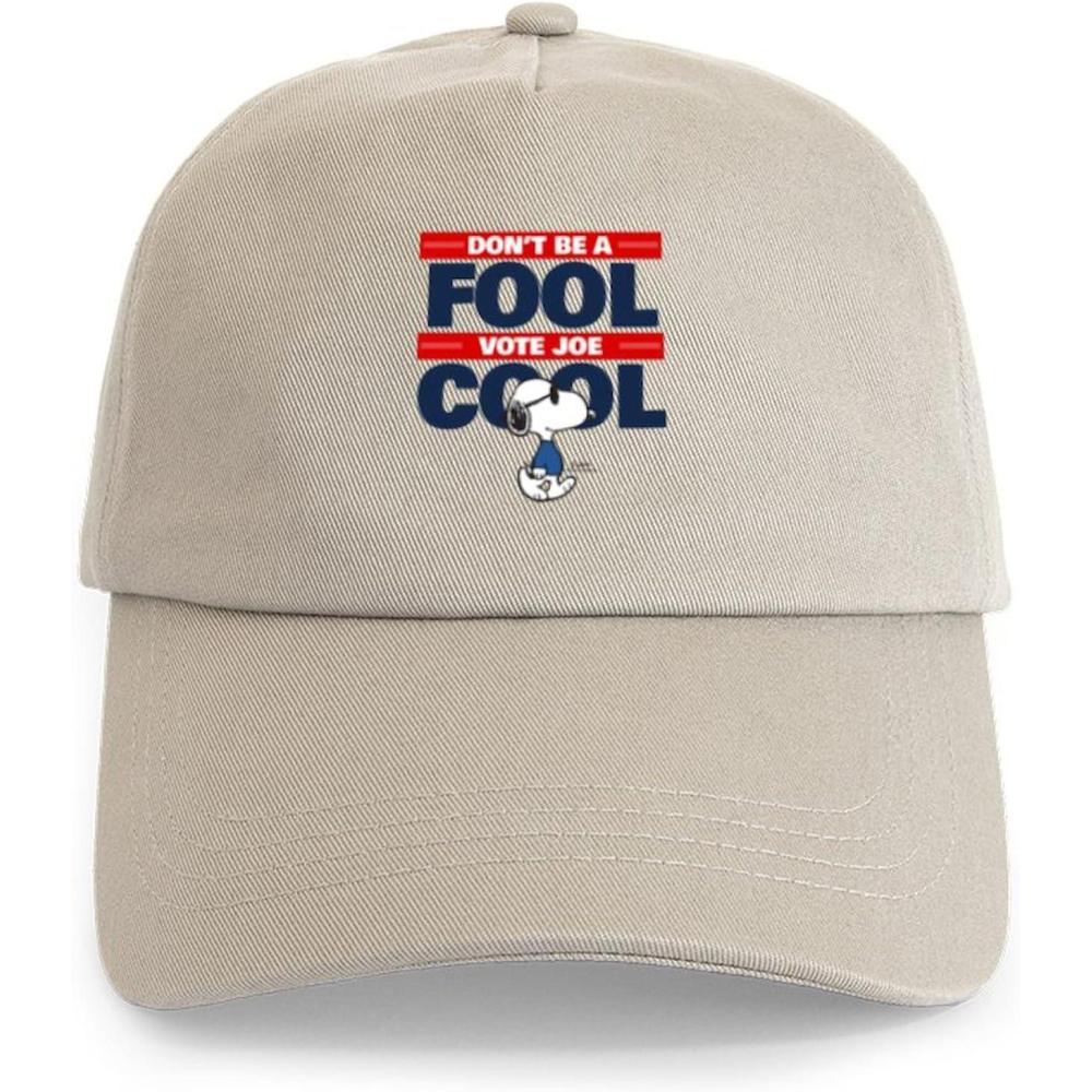 image:imageCafePress Snoopy and Woodstock Mummies Adjustable Baseball CapKhaki  Vote Joe Cool