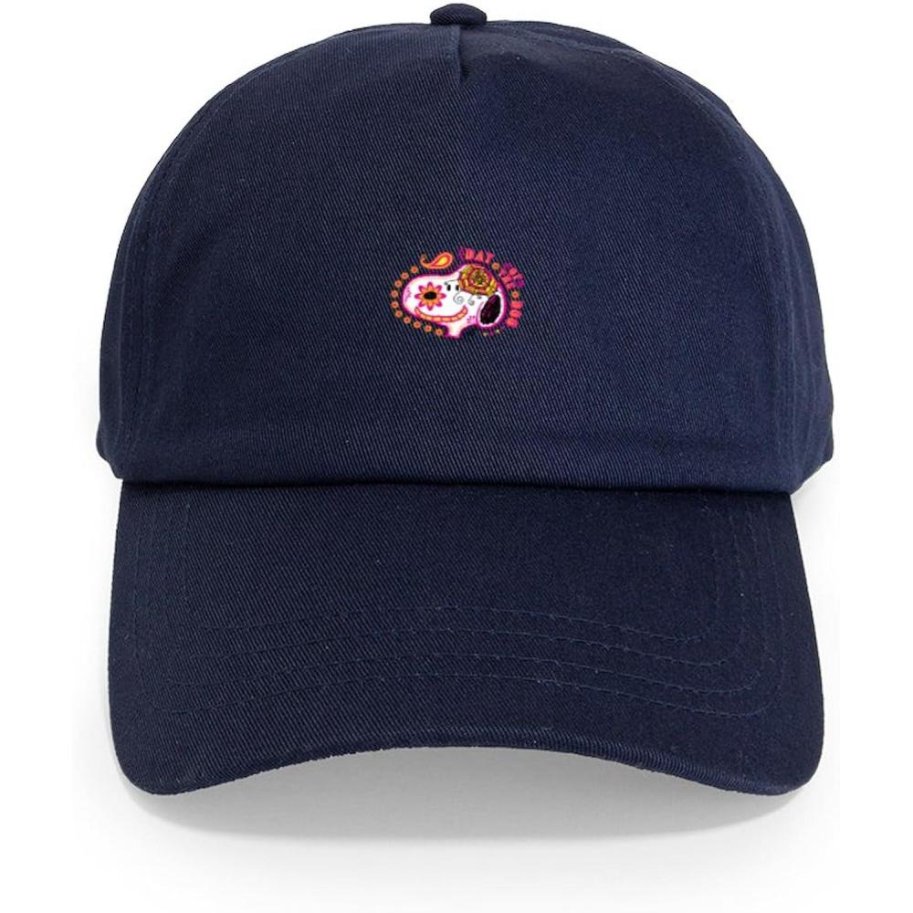 image:imageCafePress Snoopy and Woodstock Mummies Adjustable Baseball CapNavy  Day of the Dog Snoopy Face Cap