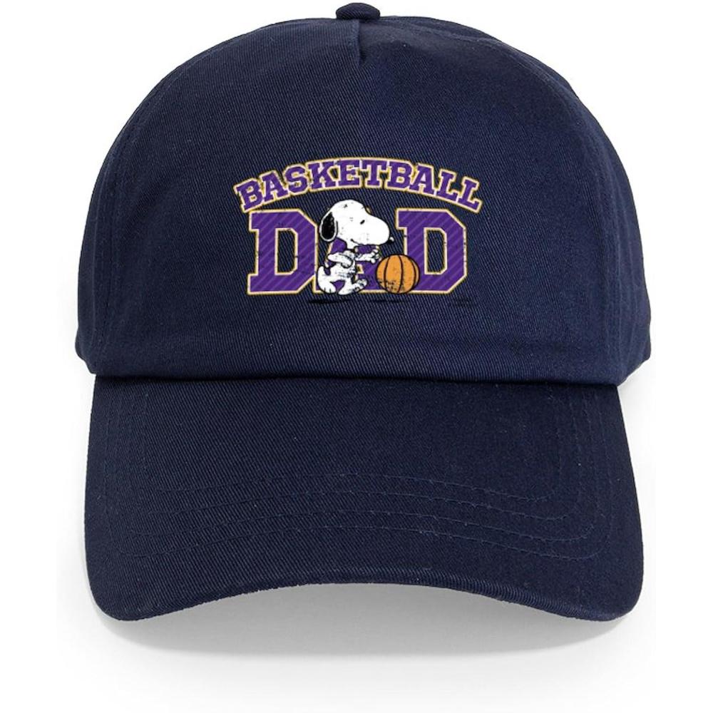 image:imageCafePress Snoopy and Woodstock Mummies Adjustable Baseball CapNavy  Snoopy Basketball Dad Cap