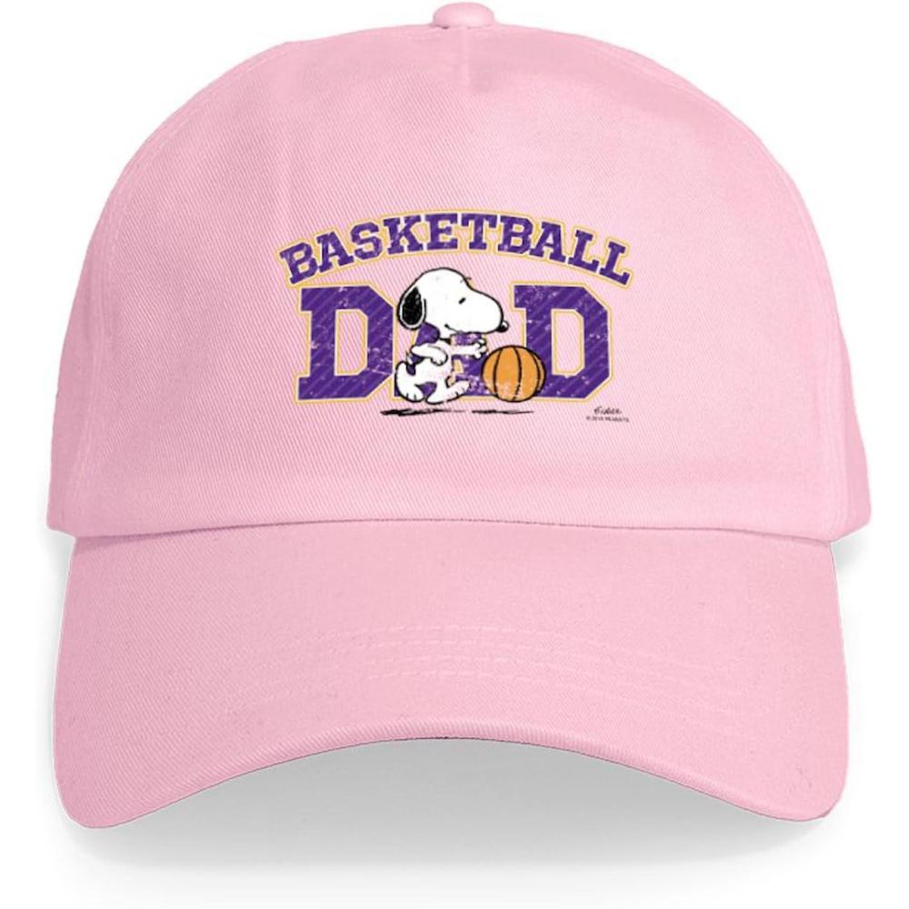 image:imageCafePress Snoopy and Woodstock Mummies Adjustable Baseball CapPink  Snoopy Basketball Dad Cap