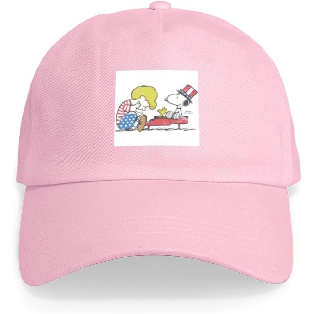 image:imageCafePress Snoopy and Woodstock Mummies Adjustable Baseball CapPink  Snoopy Vintage Schroeder Cap