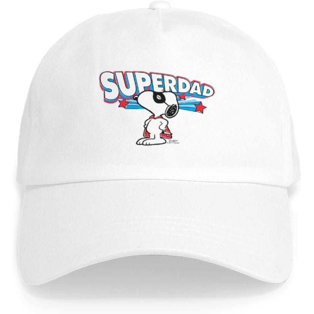 image:imageCafePress Snoopy and Woodstock Mummies Adjustable Baseball CapWhite  Peanuts Super Dad