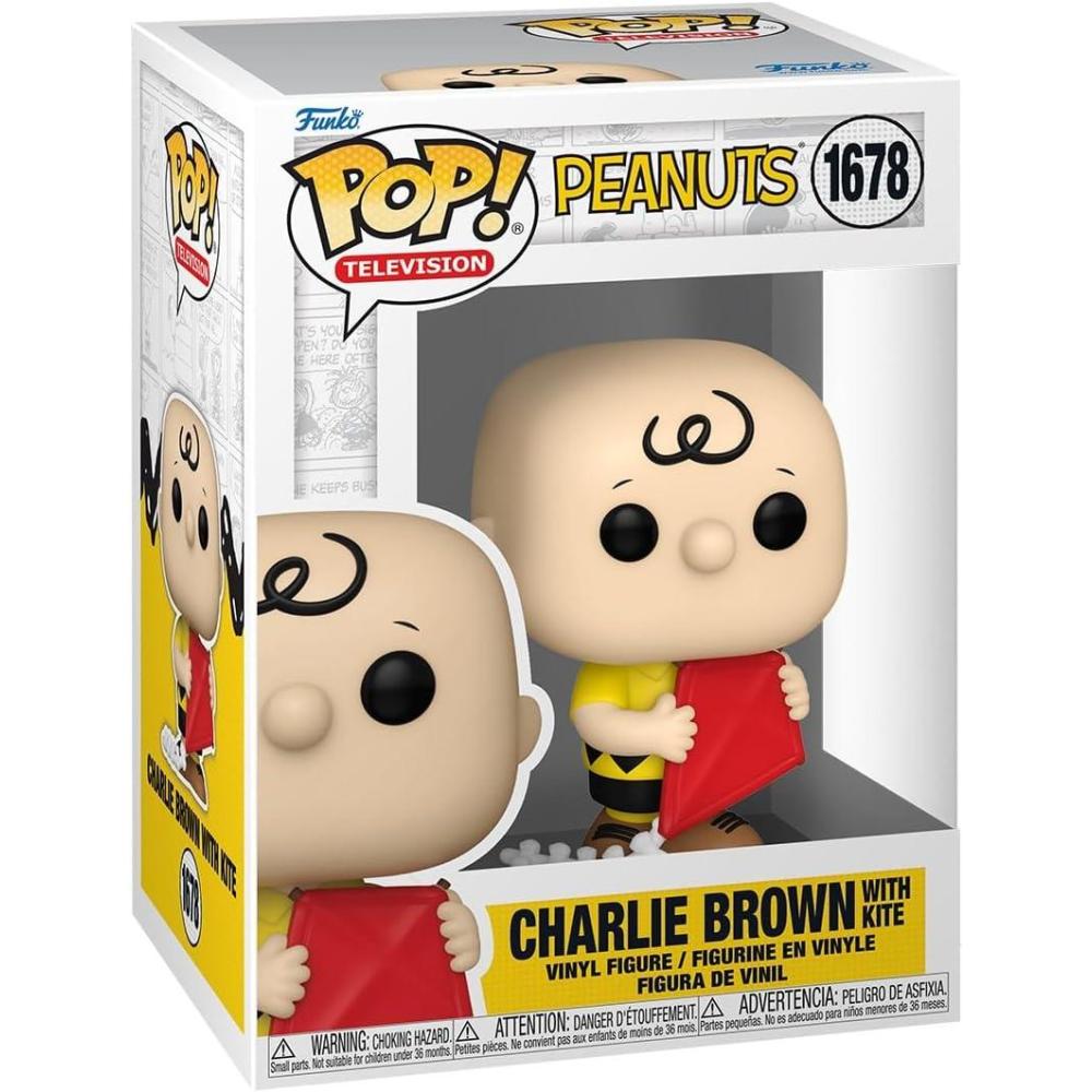 image:imageFunko Pop Animation Peanuts  Charlie Brown  Charlie Brown With Kite  Classic Peanuts  Collectable Vinyl Figure  Gift Idea  Official Merchandise  Toys for Kids amp Adults  CartoonAnimation Fans