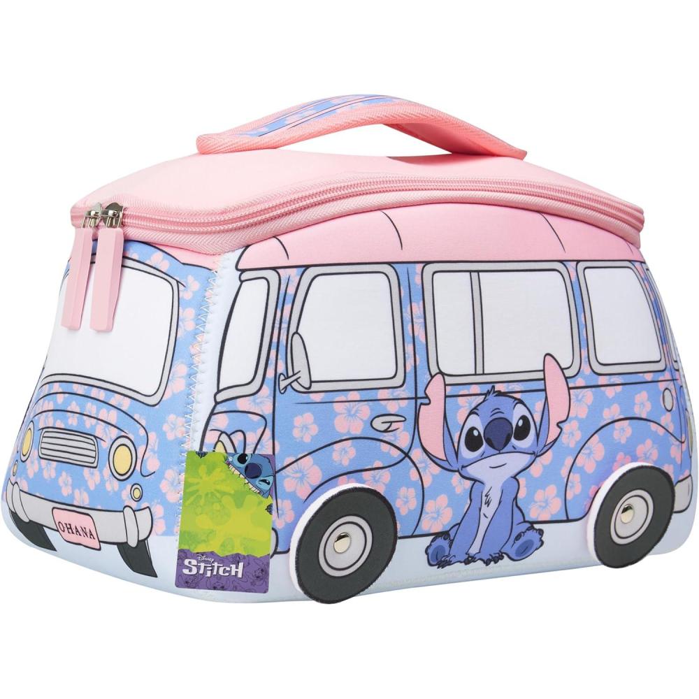 image:imageGet Trend Peanuts Snoopy Toiletry Bag Valentines Day Gifts for Women Teens Travel Essentials Girls Makeup Bag Cruise Essentials Travel Accessories Pink SnoopyBlue Stitch