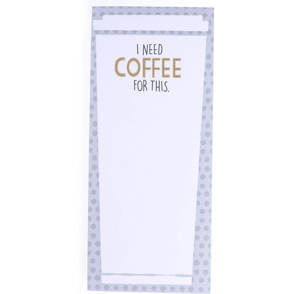 image:imageGraphique Magnetic Notepad  Peanuts Snoopy Bike Grocery and Shopping List  Fun Decorative ToDo List  Perfect House Warming Gifts  100 Tear off Sheets 4 x 925 x 5Coffee